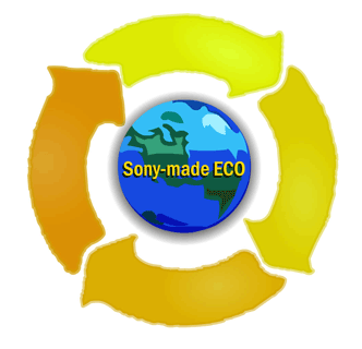 Logo ECO fabriqué par Sony